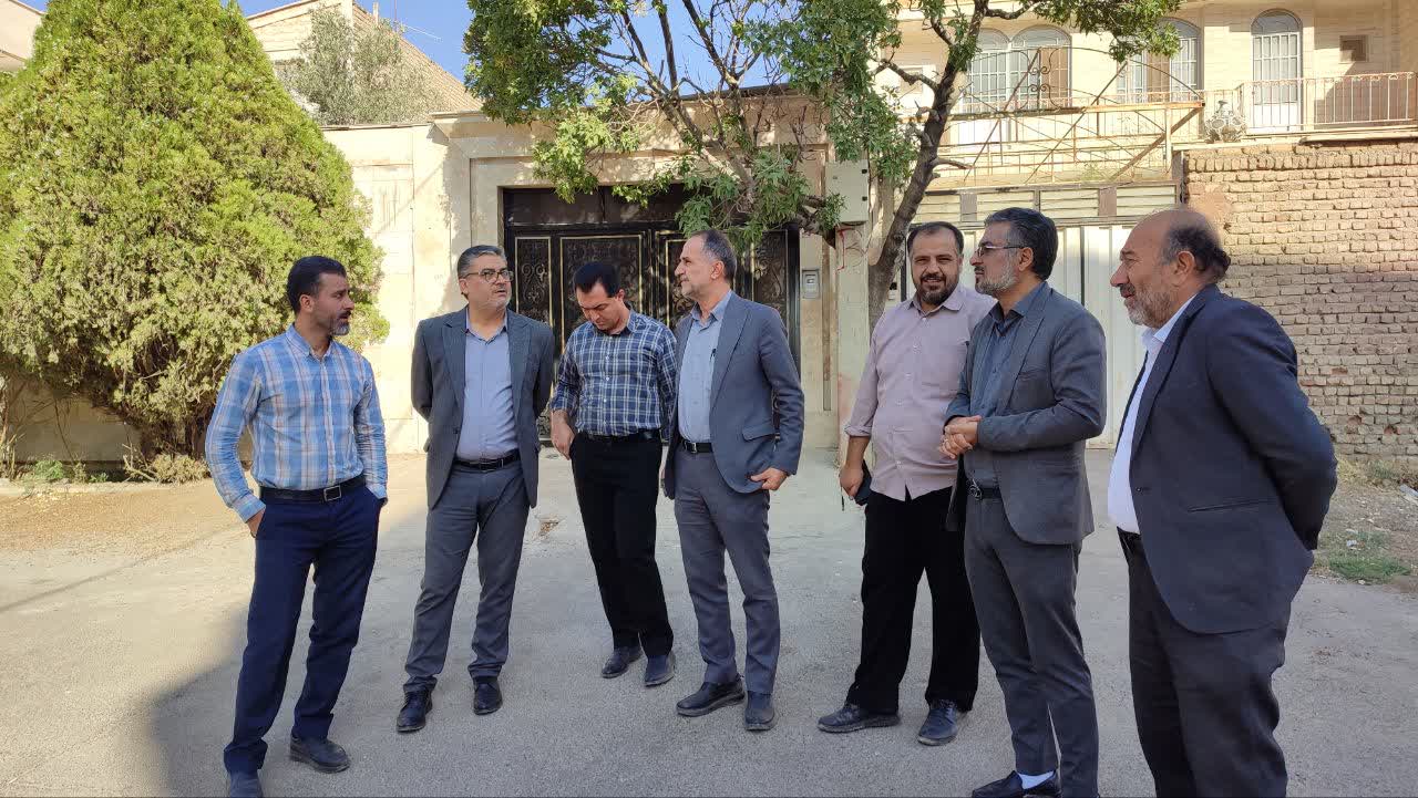 بازدید از پروژه های جدول گذاری کوچه های خیابان دانش ،مسجد امام حسن مجتبی(ع)، شهید علی اکبر بیدگلی