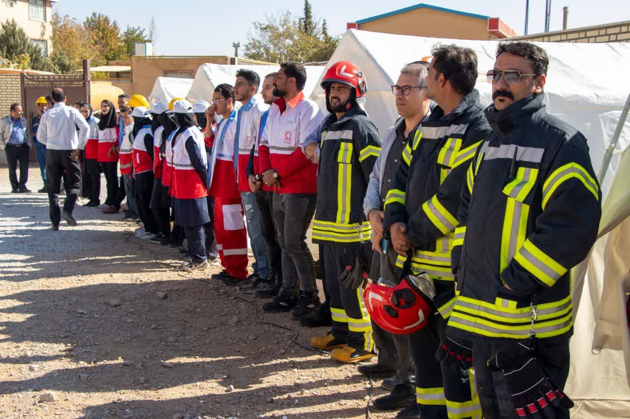 رزمایش پدافند غیرعامل در مدارس محلات