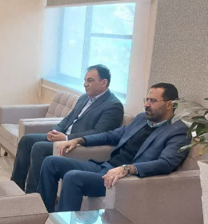 دیدار مدیرکل پدافند غیرعامل استانداری مرکزی با شهردار محلات